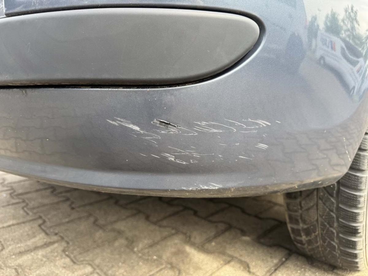 Renault Clio 3 Grandtour original Sto&szlig;stange Stossf&auml;nger hinten TEJ47 Bleu gris Kombi Bj.2009